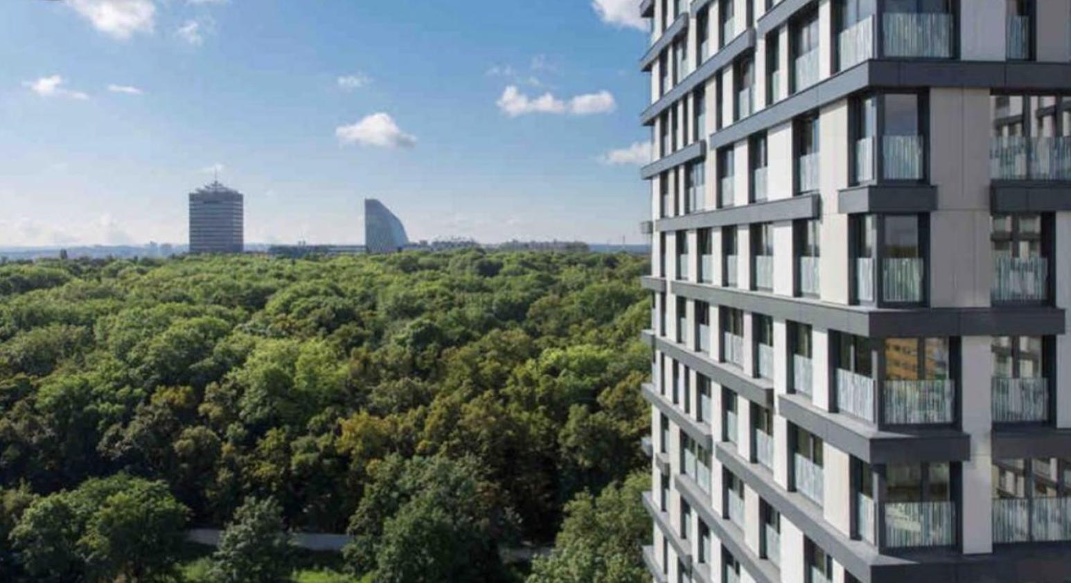 Residence Garden Tower - Parking Prag Exterior foto